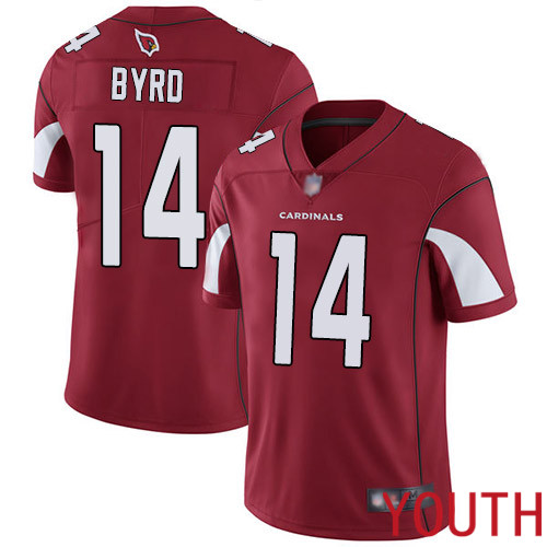 Arizona Cardinals Limited Red Youth Damiere Byrd Home Jersey NFL Football #14 Vapor Untouchable